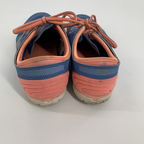 Nike Bionic Athletic Running Sneakers Size 7 Womens Bright Blue Orange Workout - Picture 3 of 7